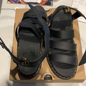 NWT never worn doc marten Blaire sandals